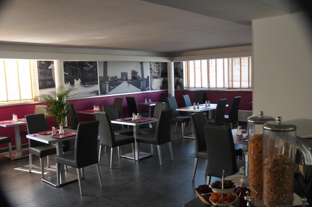 Privilege Hotel & Apparts Eurociel Centre Comedie Montpellier Restoran gambar